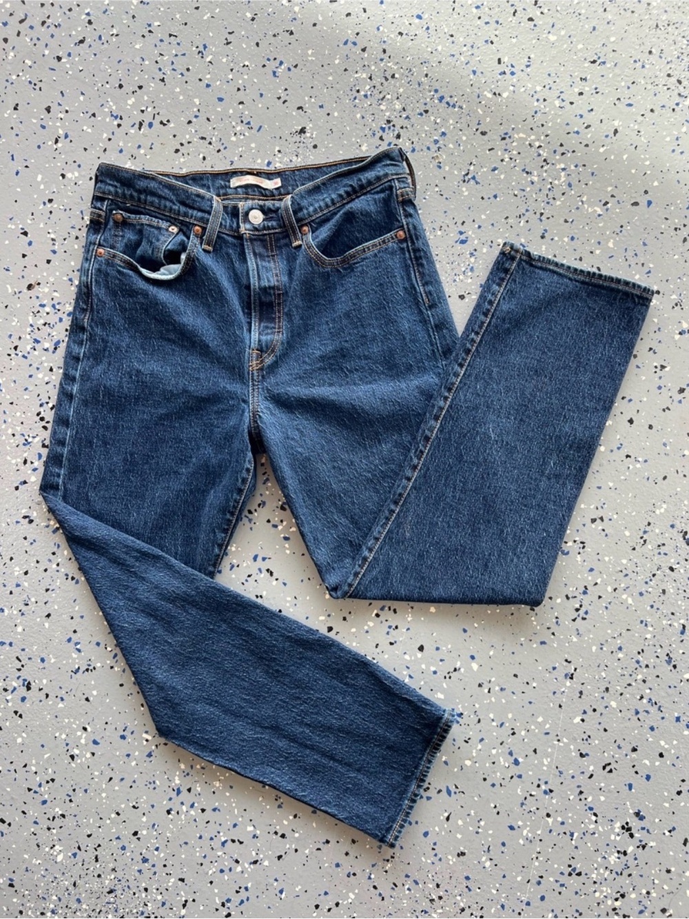 Levi’s Wedgie Straight High Rise Jeans